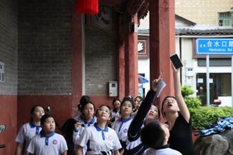 麦氏宗祠实地考察社区1